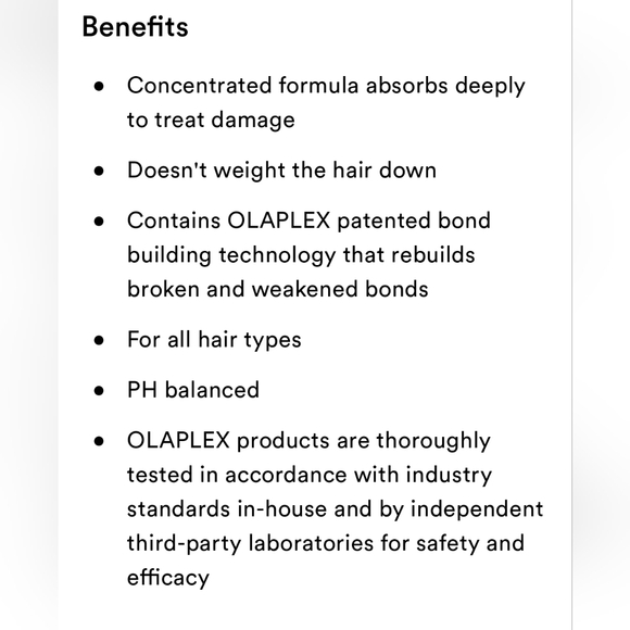 Olapex No 8. Bond Intense Moisture Mask - Picture 3 of 5
